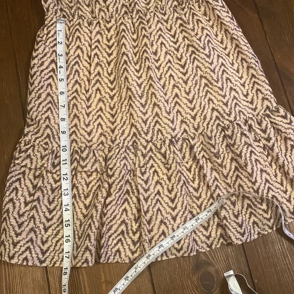 Joie Krystina C Dress in Melon Silk Cotton Blend. Size Medium - Picture 8 of 8